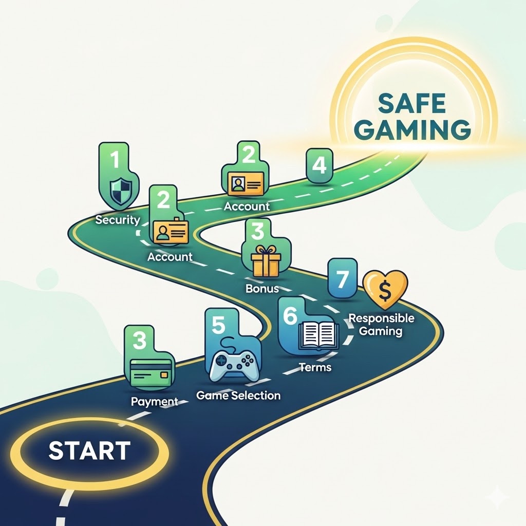 Kapsamlı Online Casino Başlangıç Rehberi 7 Adımda Güvenle Oynamaya Başlayın